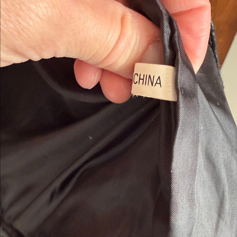 Genuine Leather Black Patchwork Snap Distressed V… - image 4